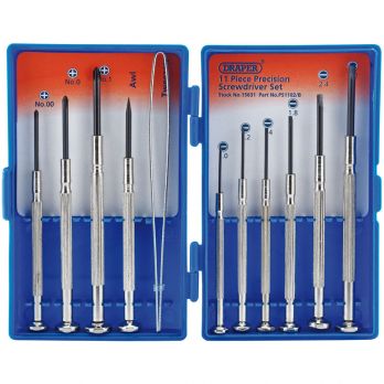 Draper Tools 15631 Jewellers screwdriver set