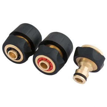 Draper 24529 Brass and Rubber Connector Set