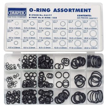 Draper 56377 assorted O Ring Kit