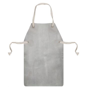Leather welding Apron with tie strings